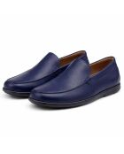 Mocassins en cuir Daconi bleus