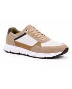 Baskets en cuir Sintero beige