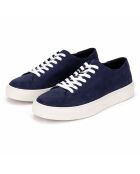 Zapatillas azules de piel Tesana