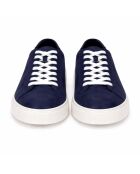 Zapatillas azules de piel Tesana