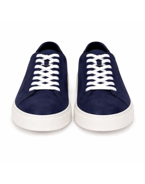 Zapatillas azules de piel Tesana