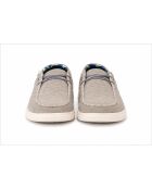 Mocassins en cuir Sitero gris