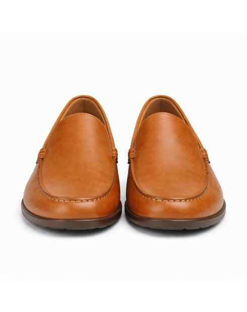 Mocassins en cuir Daconi brun clair