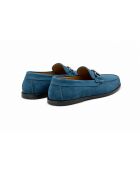 Mocassins en cuir Sadora bleus