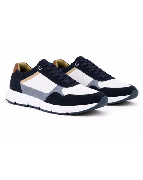 Zapatillas de piel Sintero azules