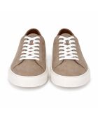 Baskets en cuir Nesana brun clair