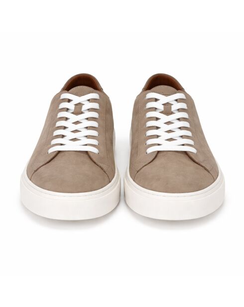 Baskets en cuir Nesana brun clair