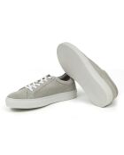 Grijze leren sneakers Denia