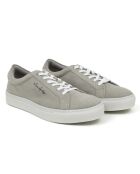 Grijze leren sneakers Denia