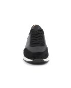 Zapatillas deportivas de piel negra Kadem
