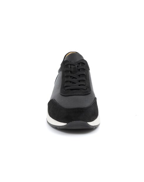 Zapatillas deportivas de piel negra Kadem