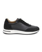 Zapatillas deportivas de piel negra Kadem