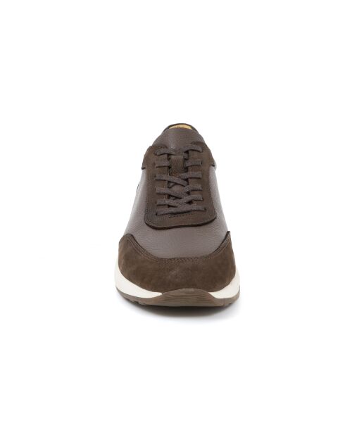 Zapatillas deportivas Kadem de piel marrón claro