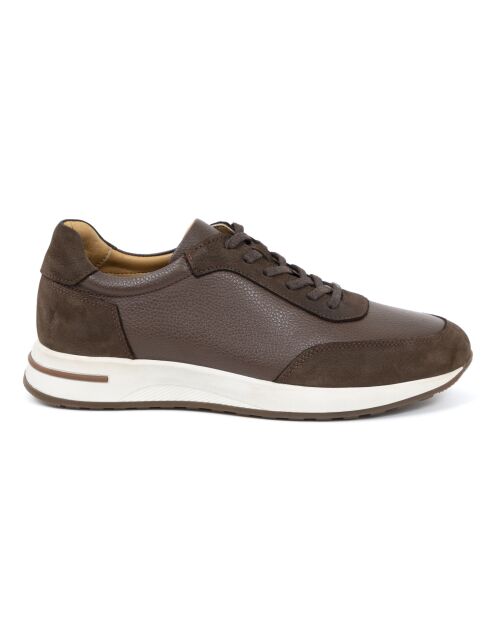 Zapatillas deportivas Kadem de piel marrón claro
