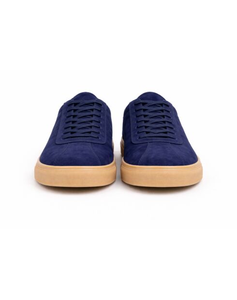 Zapatillas Selante de piel azul