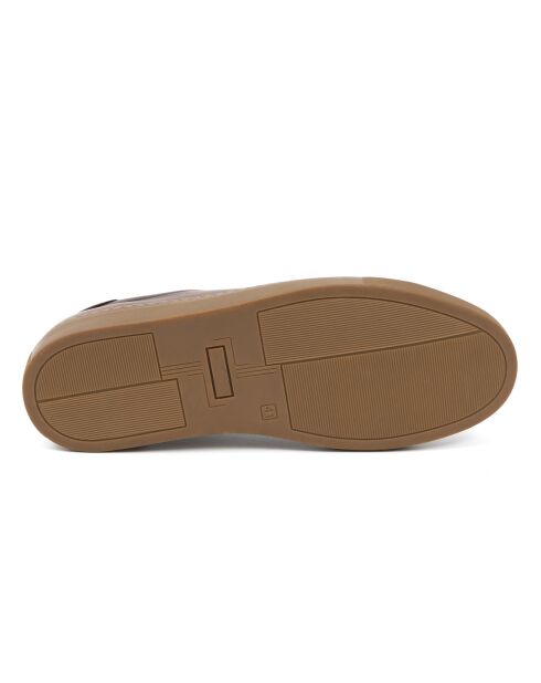 Zapatillas deportivas de piel Cirem marrón claro