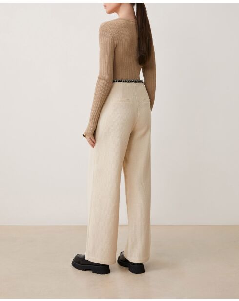 Pantalones Joy cream