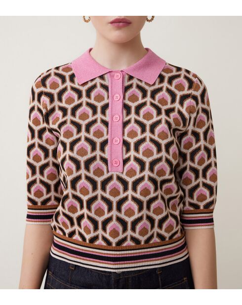 Maglione Palmer rosa