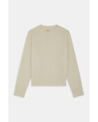 Cremefarbener Paulvar Wollpullover