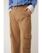 Pantalon en coton Joel camel