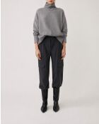 Lichtgrijze Palace sweater