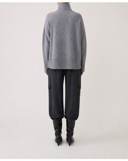 Lichtgrijze Palace sweater