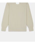 Cremefarbener Plamedi-Pullover