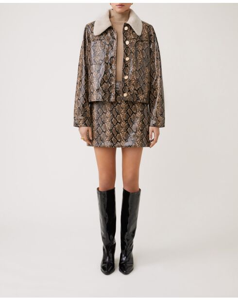 Cappotto Ecko taupe