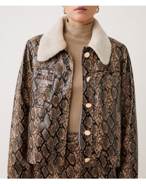 Cappotto Ecko taupe