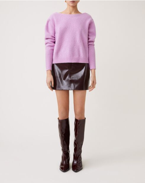 Jersey de lana malva Preige