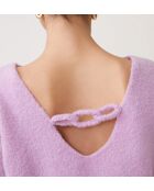Jersey de lana malva Preige
