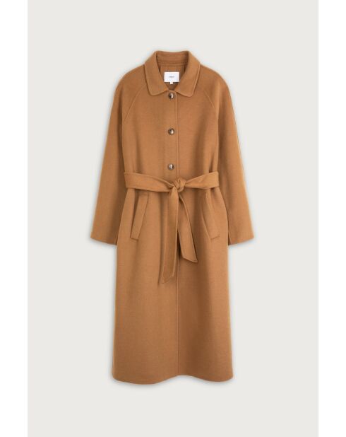 Camel Elliot wollen jas
