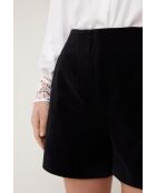 Shorts neri in cotone Billy