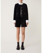 Shorts neri in cotone Billy