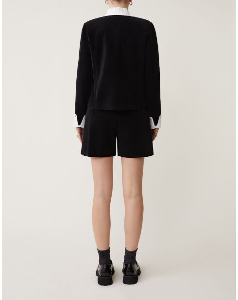 Shorts neri in cotone Billy