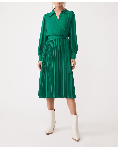 Groene jurk Cristal