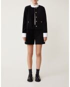 Chaqueta Dallas de algodón negra