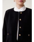 Chaqueta Dallas de algodón negra