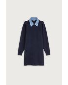 Chanty mitternachtsblaues Kleid