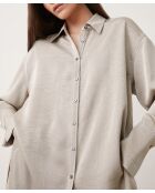 Grijze blouse Lavi