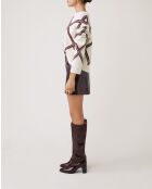 Cremefarbener Precha-Pullover