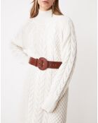 Vestido chona taupe