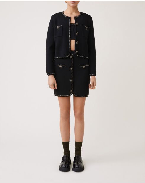 Gilet nero Garvi