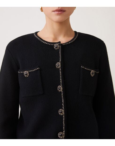 Gilet nero Garvi