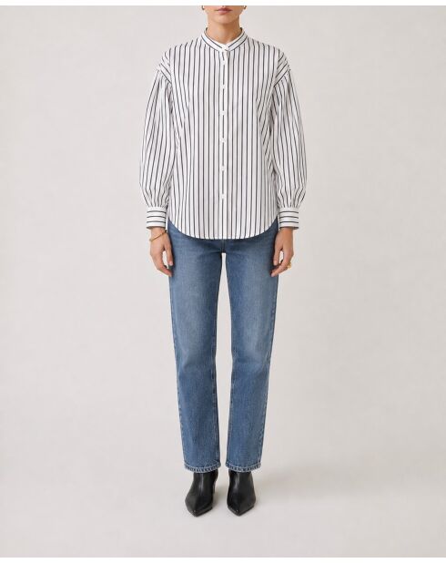 Gebroken witte blouse van Labib katoen