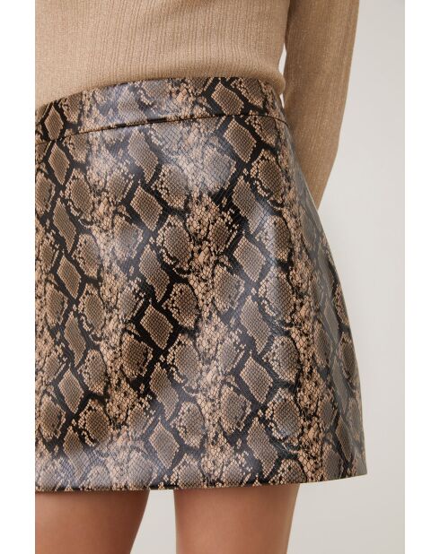 Jupe Farah taupe