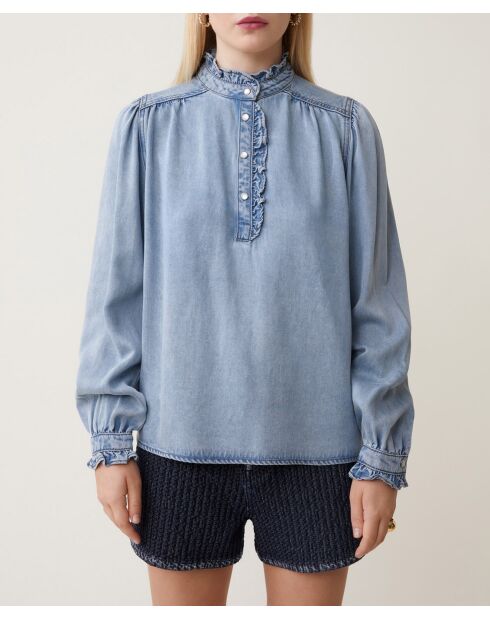 Leichte Jeansbluse Laura