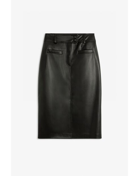 Falda negra elegante