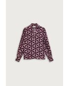 Paarse blouse Lahsen