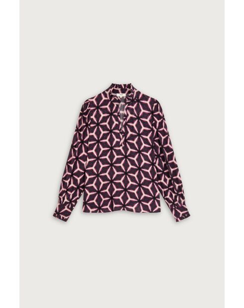 Paarse blouse Lahsen